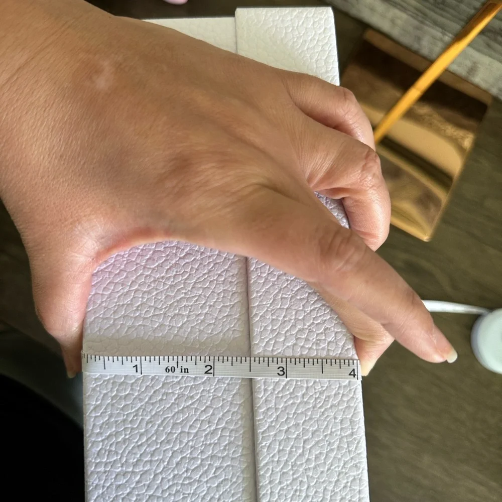 Dior White and Gold Textured Gift Box